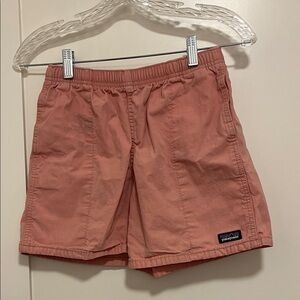 Patagonia Kids Coral Casual Shorts Size Youth Large